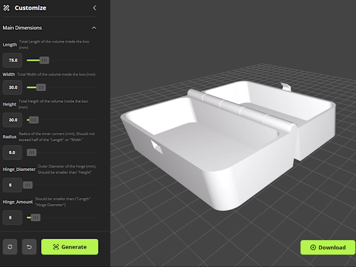 Cover image for "PiPBox" Opensource Variable Box Generator