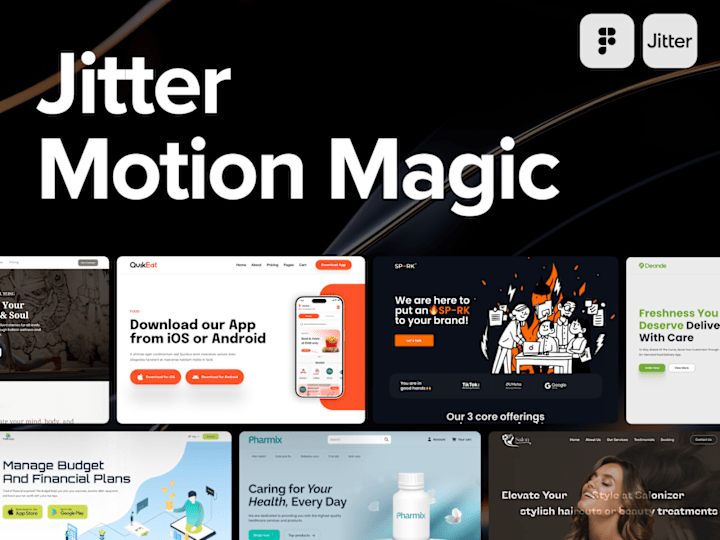 Cover image for Jitter Motion Animation