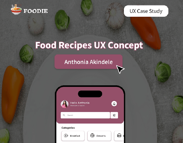 Cover image for Food Recipe App Design