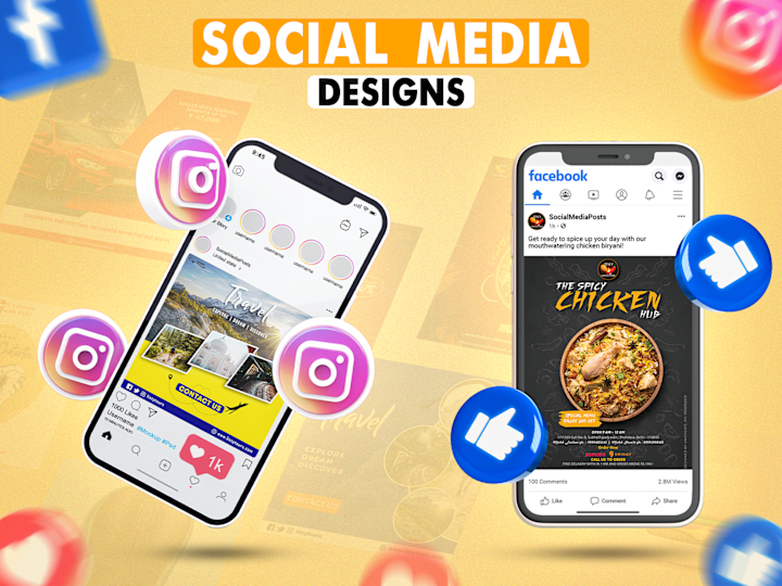 Cover image for Social media designs