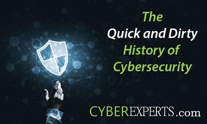 Cover image for The Quick and Dirty History of Cybersecurity - CyberExperts.com