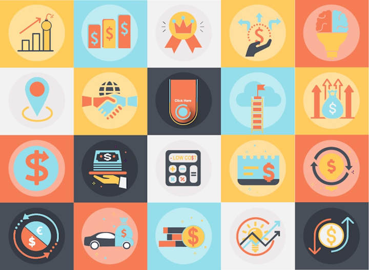 Cover image for ICONOGRAPHY: Flat Icon Concepts