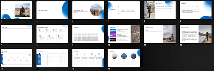 Cover image for PowerPoint Template for Energy Sector