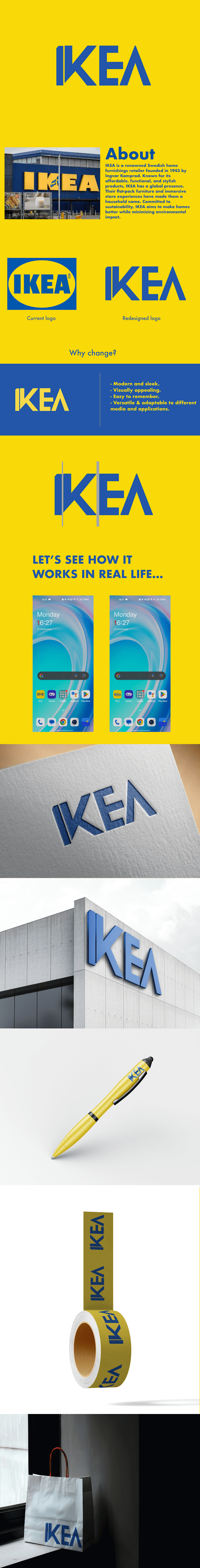 Cover image for IKEA Logo Redesign 