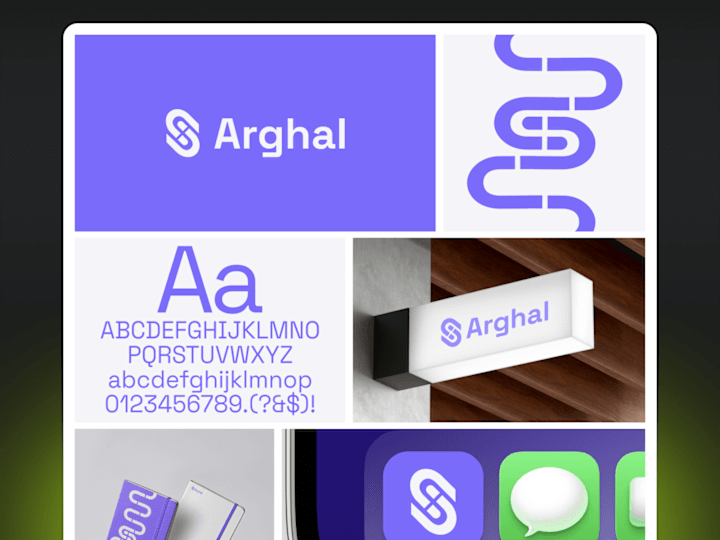 Cover image for Arghal — branding for financial services