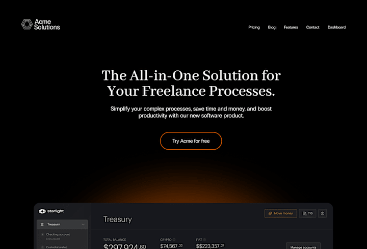 Cover image for Acme Solutions