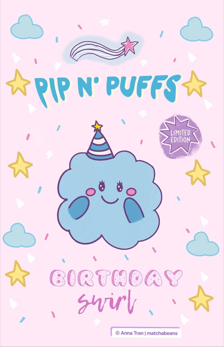 Cover image for Whimsical Branding and Packaging for Pip n’ Puffs