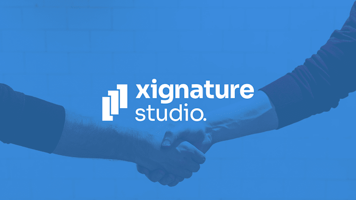 Cover image for Xignature studio - Visual Identity 