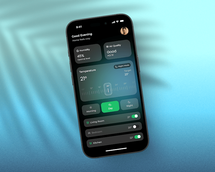 Cover image for Smart Home App UI Design