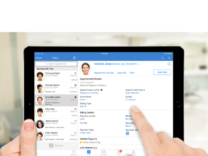 Cover image for 
EHR | Health Care Management App (Django | Flask | React)