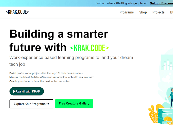 Cover image for KRAK CODE - A Educational Website 