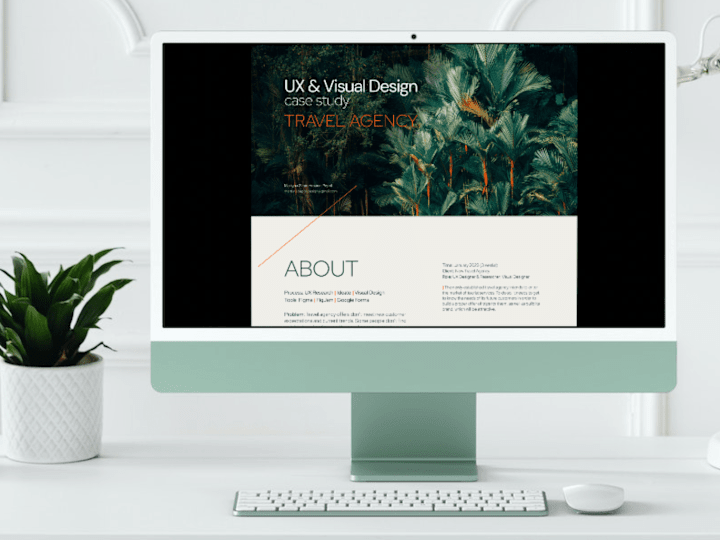 Cover image for 🌴Product Design & UX Research | Travel Agency