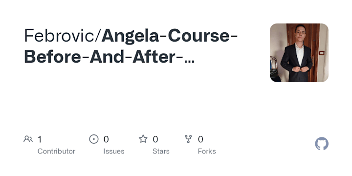 Cover image for Angela Course Before And After improvement