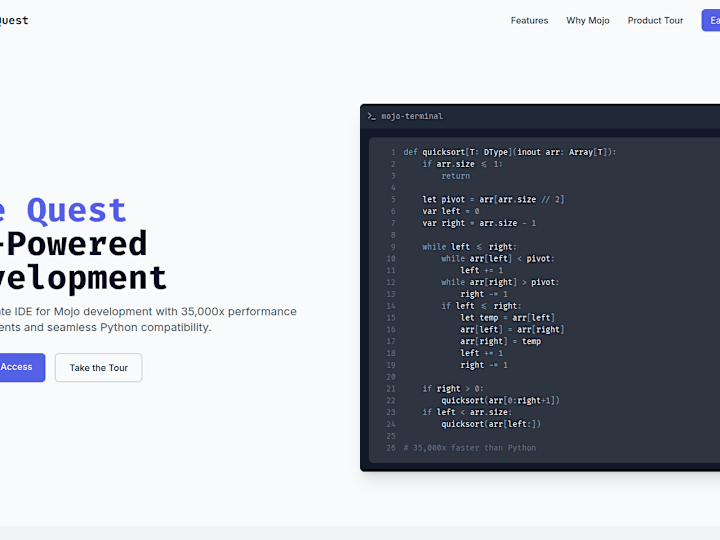Cover image for The Quest:  AI-Powered Development