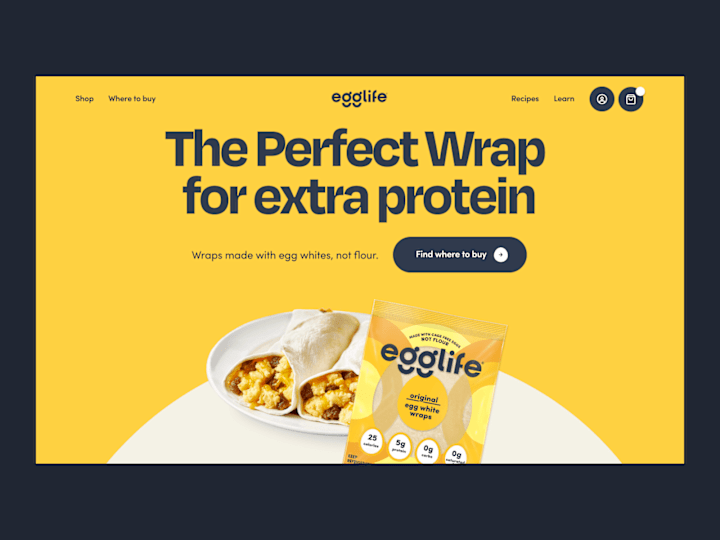 Cover image for Egglife Foods - Webflow Development