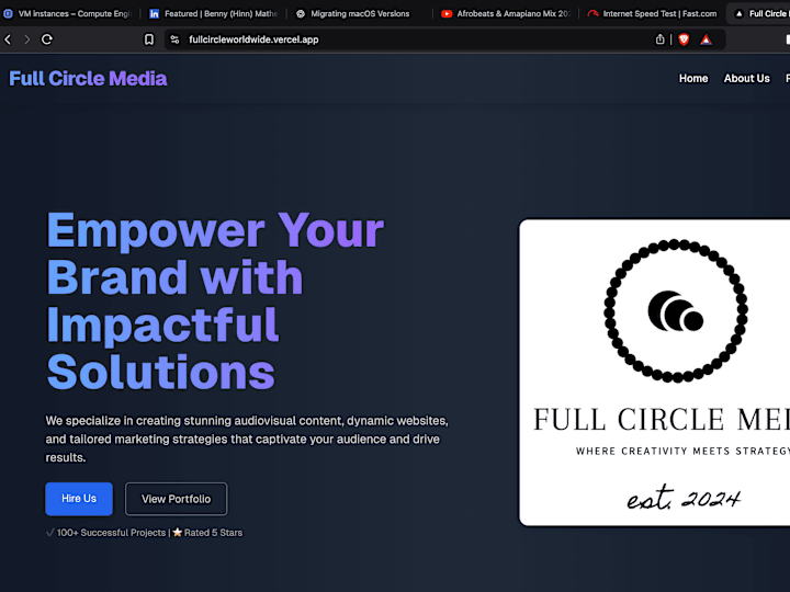 Cover image for Consultancy Website