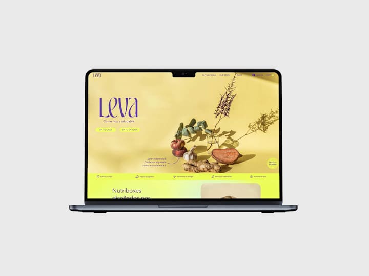 Cover image for LEVA Website – Custom-Made, Vibrant, and Engaging