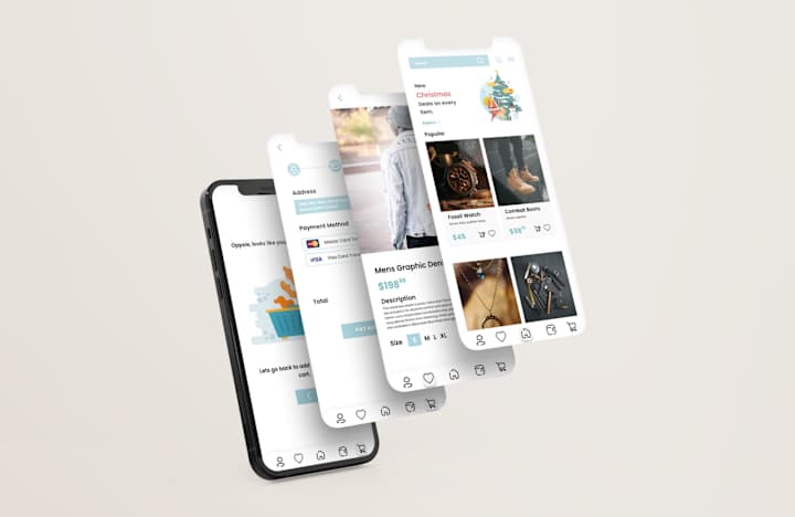 Cover image for Shopping App Design