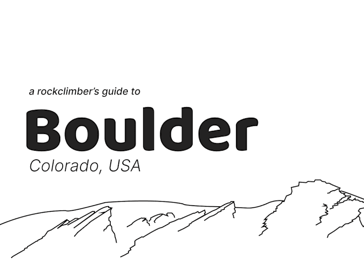 Cover image for Landing page - climbing in Boulder, Colorado