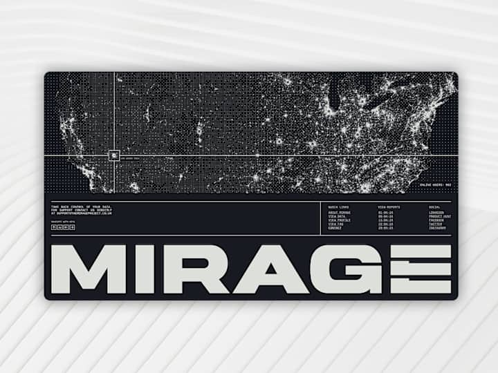 Cover image for MIRAGE Website Design