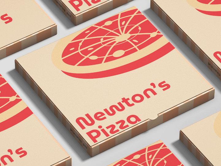 Cover image for Newton's Pizza Brand Identity