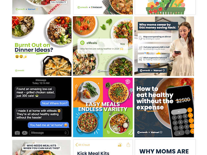 Cover image for eMeals | Social Media Content