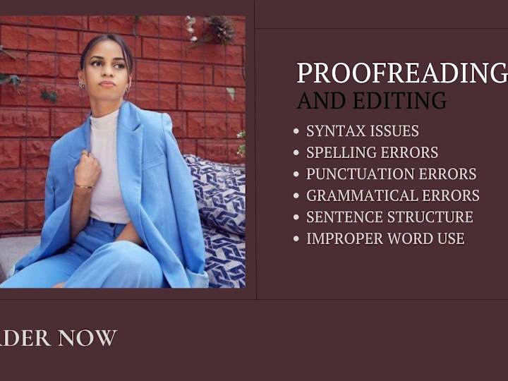 Cover image for I will professionally edit proofread your documents