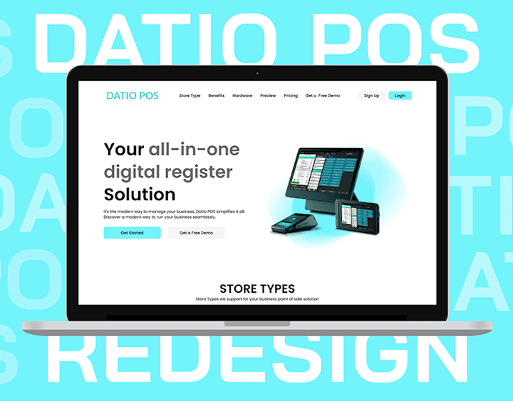 Cover image for POS website Redesign