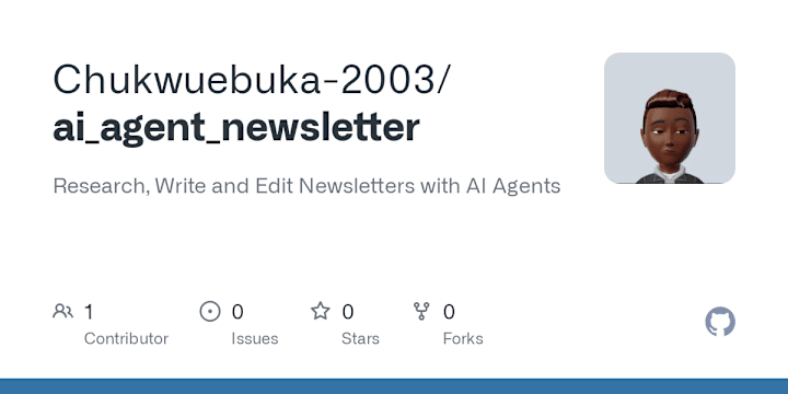 Cover image for Chukwuebuka-2003/ai_agent_newsletter