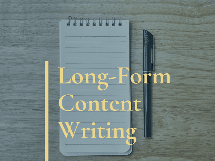 Cover image for Long-form Content Writing