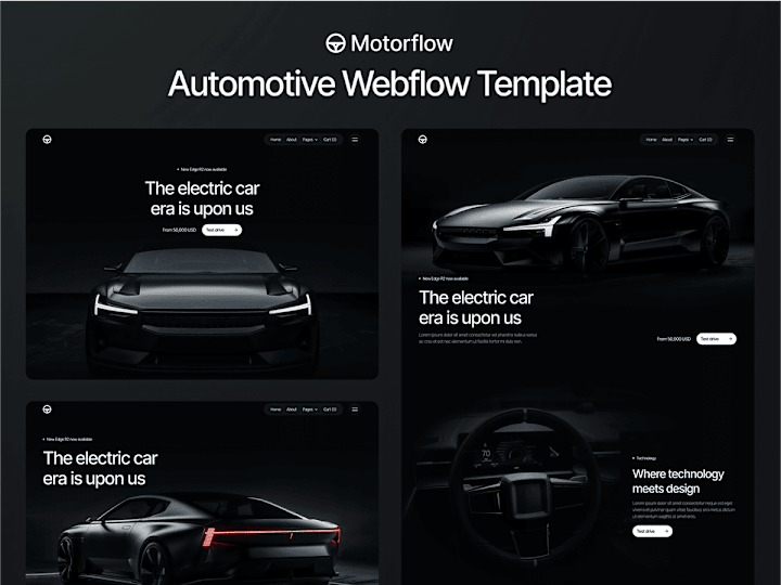 Cover image for Webflow - Motorflow Automotive