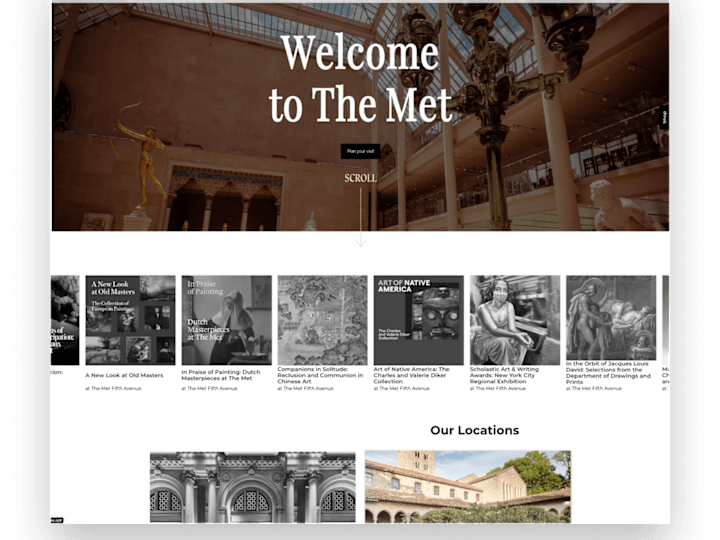 Cover image for MET museum redesign challenge