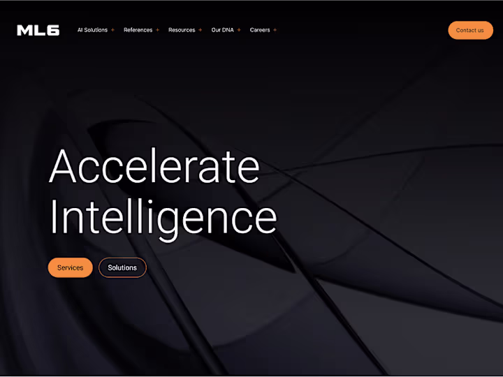 Cover image for ML6 authority piloting AI since 2012