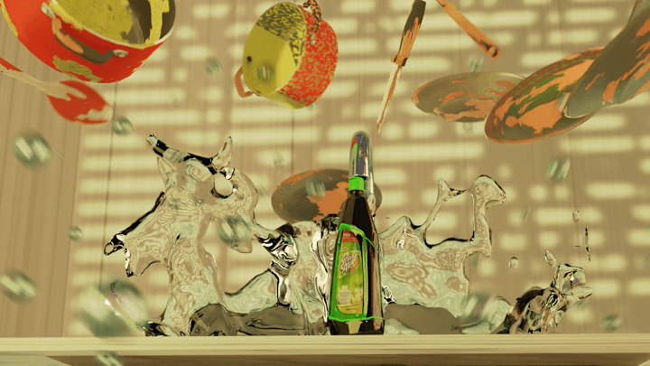 Cover image for Shineall Liquid Dishwash-3d Product Animation