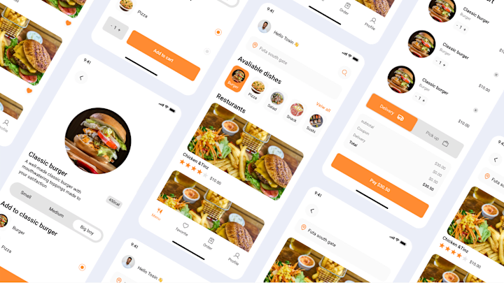 Cover image for Food Delivery Concept Application