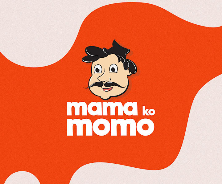 Cover image for Mama ko Momo Logo Design :: Behance