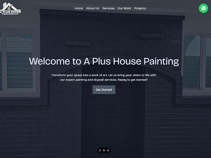 Cover image for Website Development for A Plus House Painting LLC