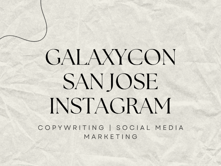 Cover image for GalaxyCon San Jose Instagram