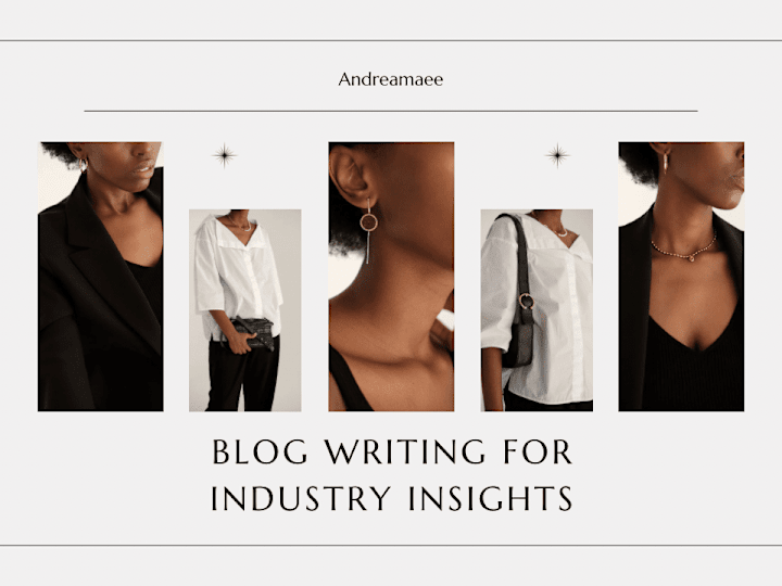 Cover image for Blog Writing for Industry Insights