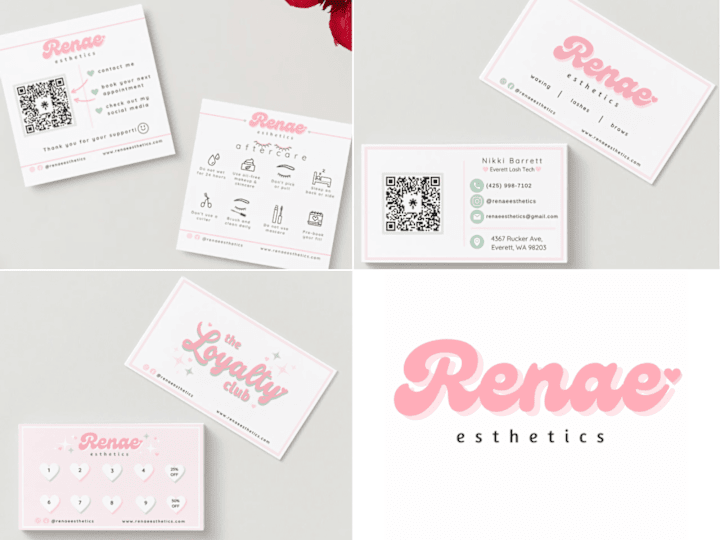 Cover image for Renae Esthetics - Branding