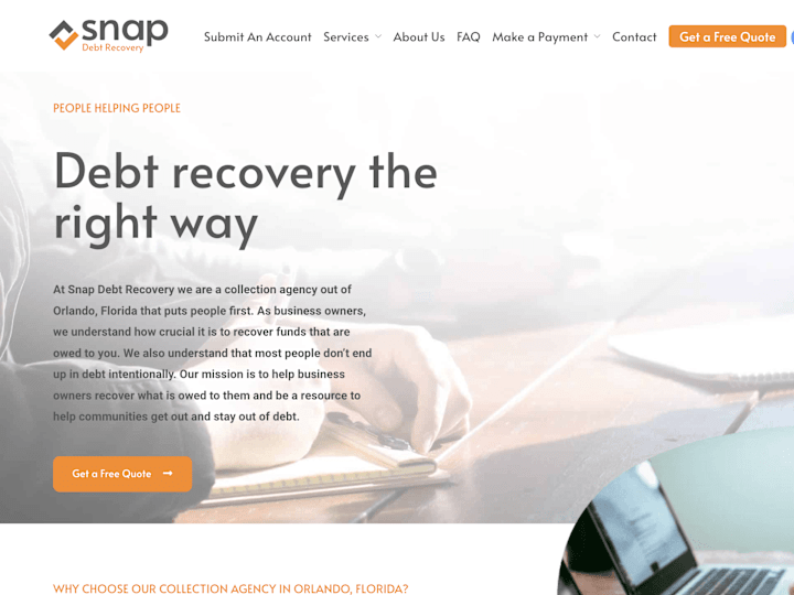 Cover image for Snapdebt recovery