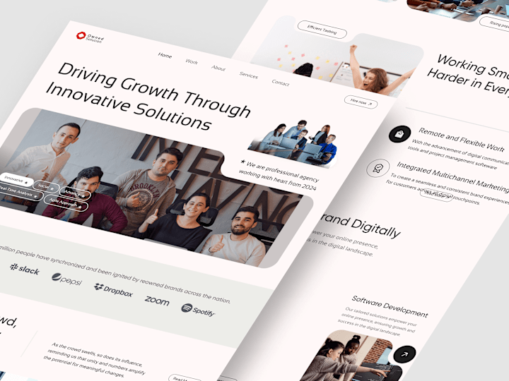 Cover image for Landing Page UI UX Design