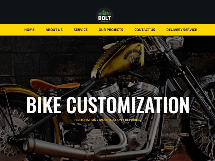 Cover image for Motor Works Wordpress Website