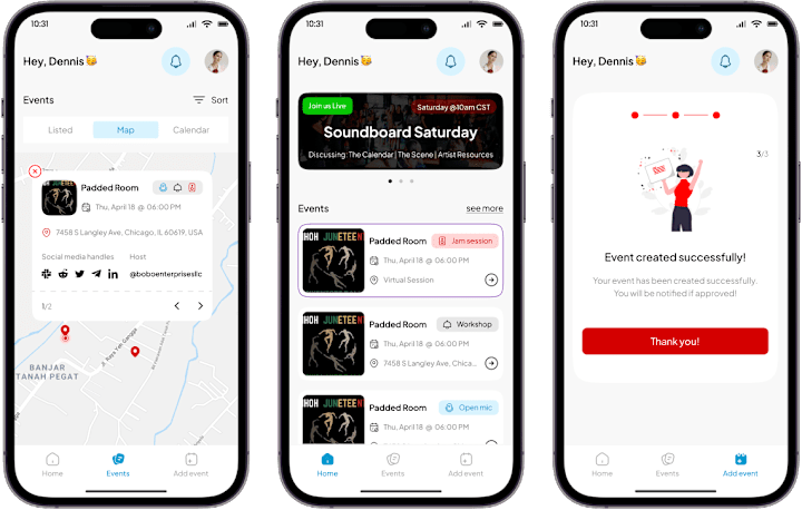 Cover image for Chilbration-App Design in Flutterflow |  Design and Development