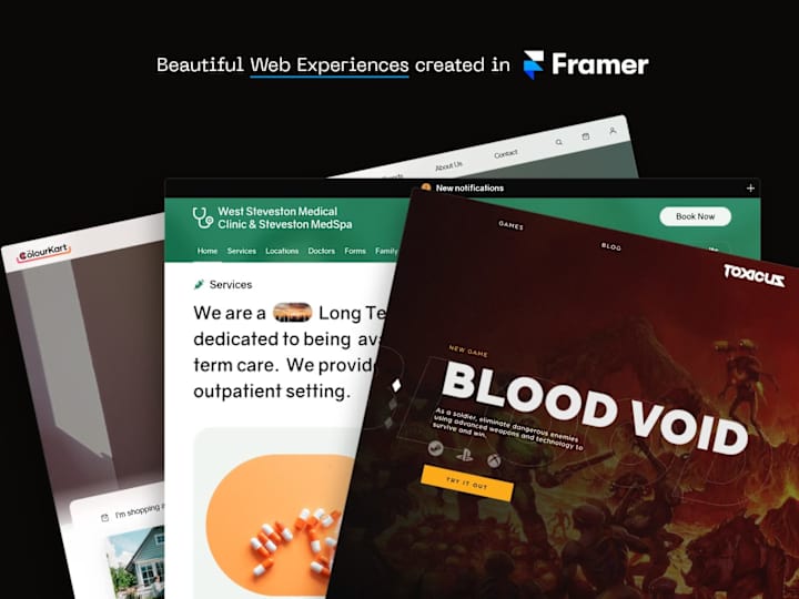 Cover image for Web Experiences in Framer