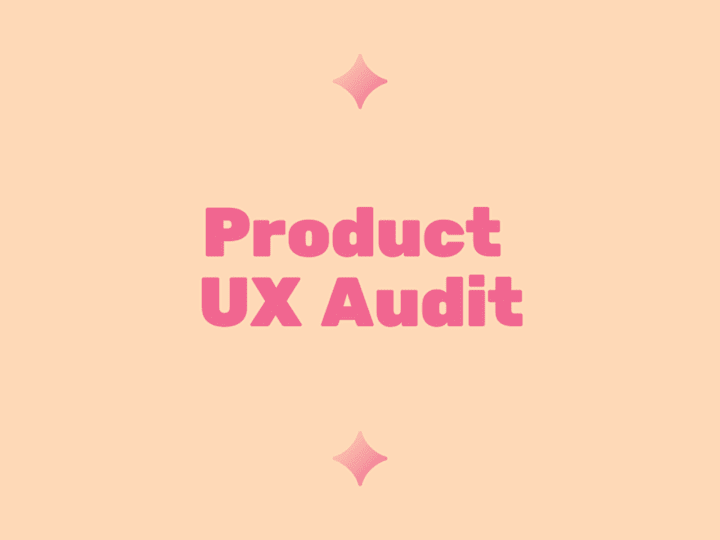 Cover image for Product UX Audit