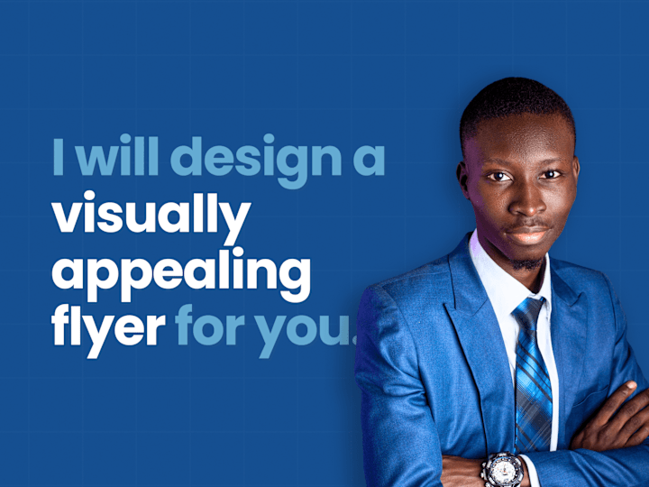 Cover image for I will design a visually appealing flyer for you in 24hours.