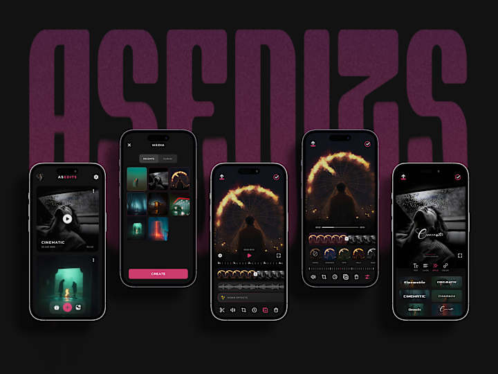 Cover image for Video Editor Application UI Design