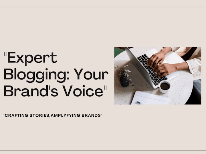 Cover image for "Expert Blogging: Your Brand's Voice"