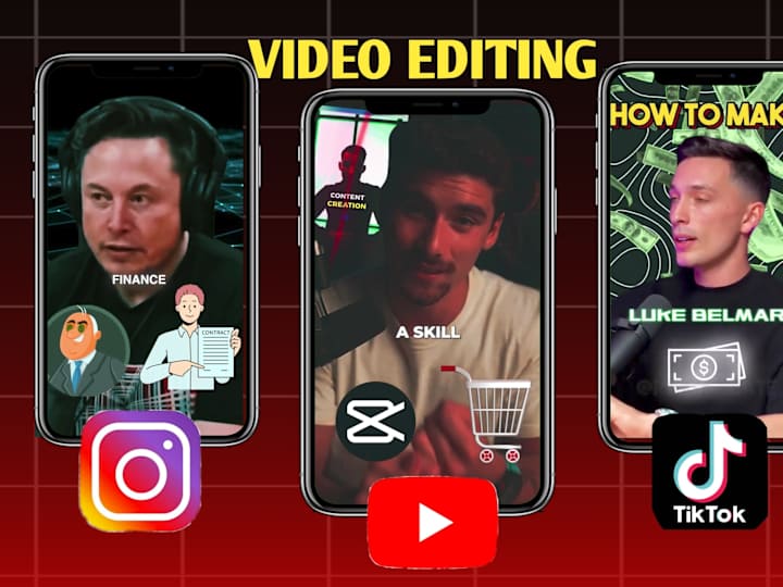 Cover image for I will edit video for any social media